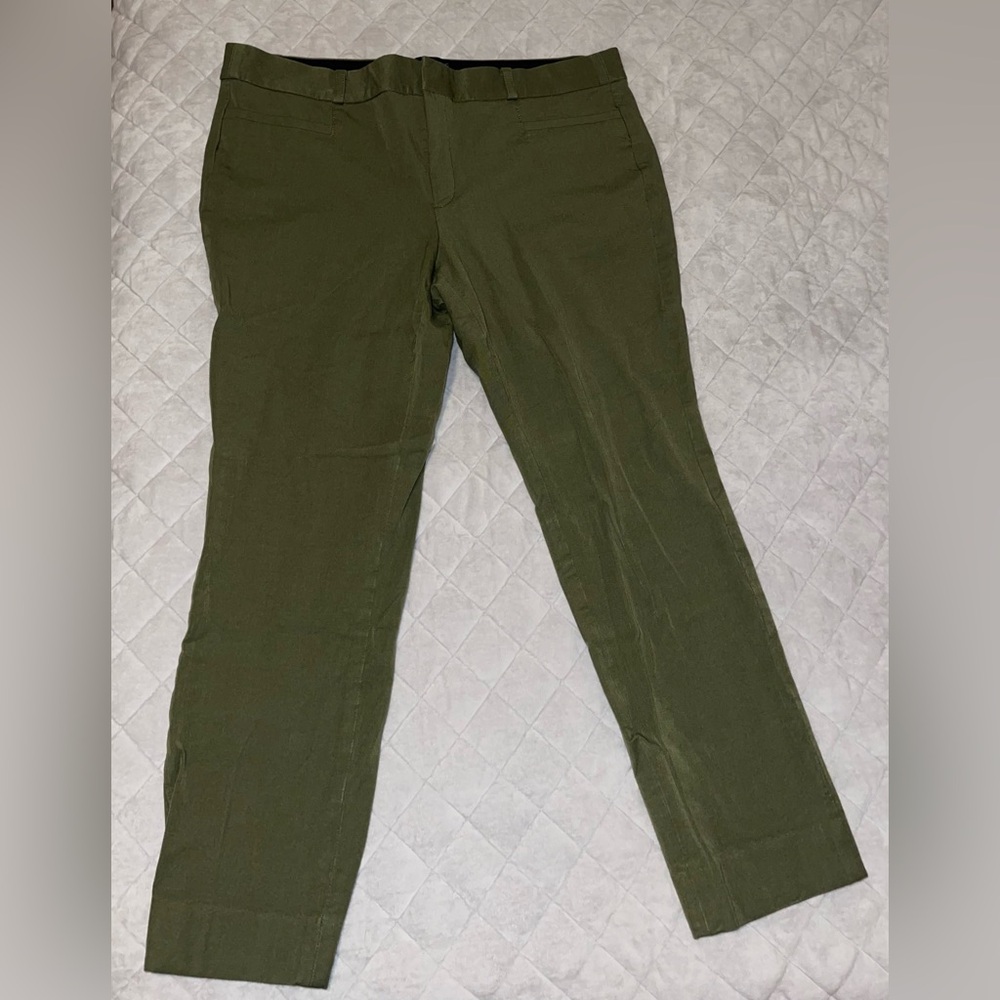 Banana Republic Green Sloan Trousers